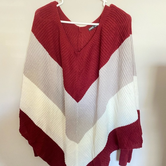 Sweaters - Poncho Sweater